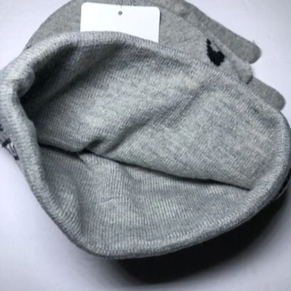 Nike Big Kids Swoosh Beanie and Gloves Set